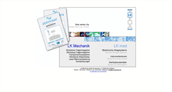 Desktop Screenshot of lk-mechanik.de